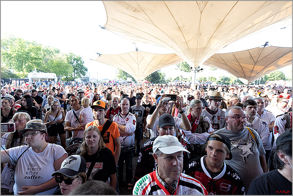 PENNY DEL;  Koelner Haie Fan- Fest zur Jubiläumssaison; Koeln, 12.08.2022